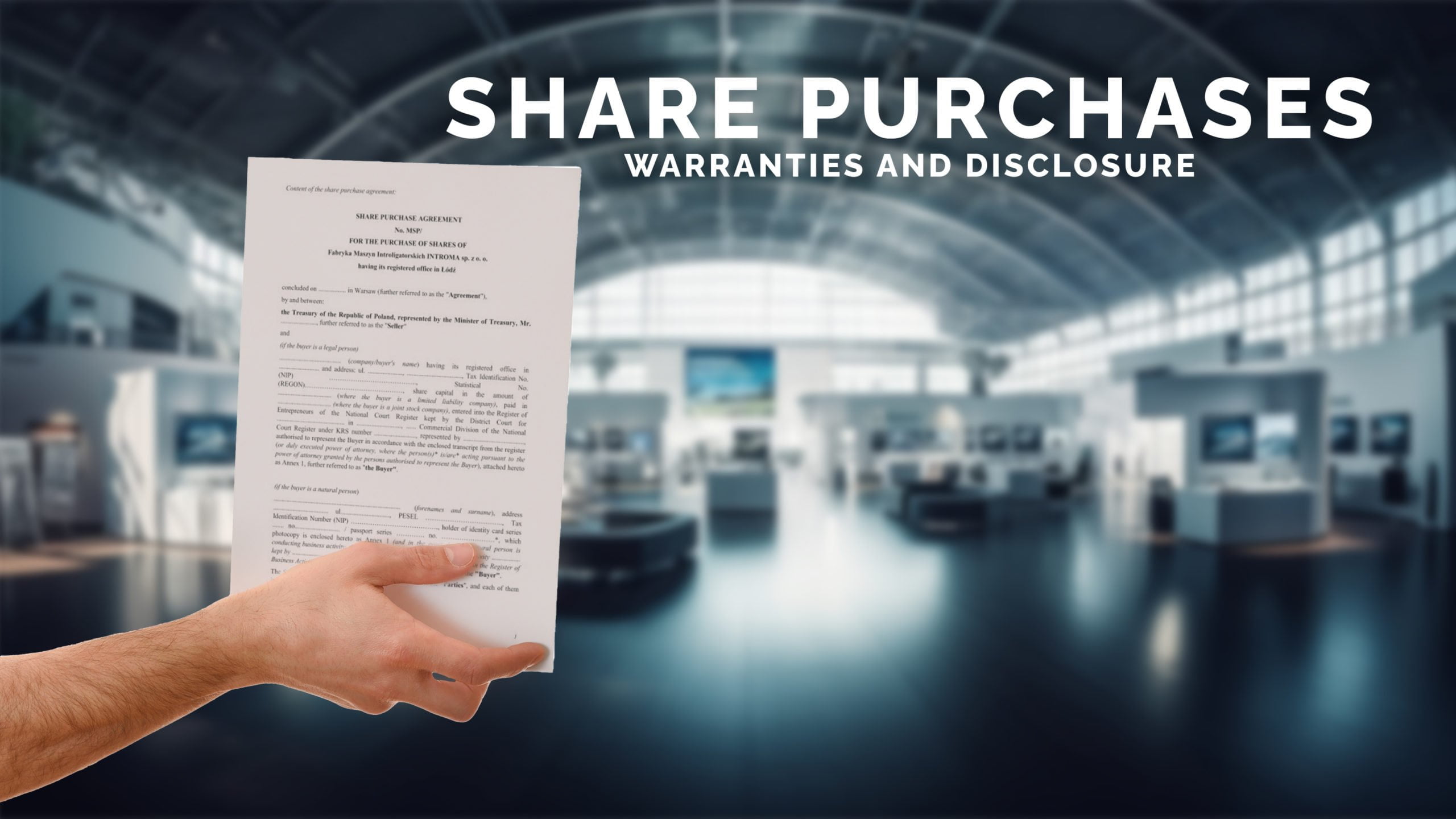 Share Purchases – Warranties and Disclosure