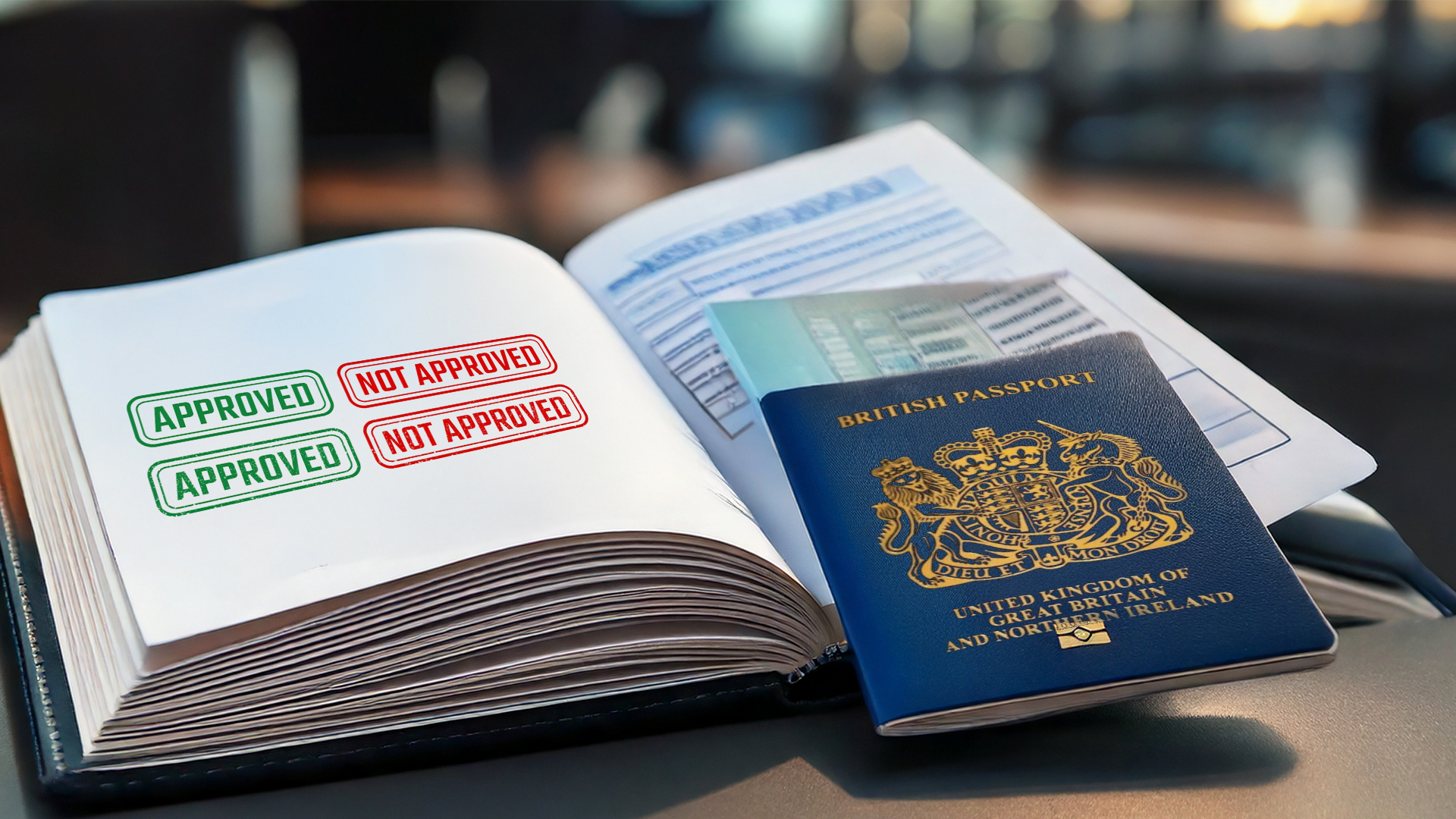 A UK passport that is trying to get turned over to a faverable decision