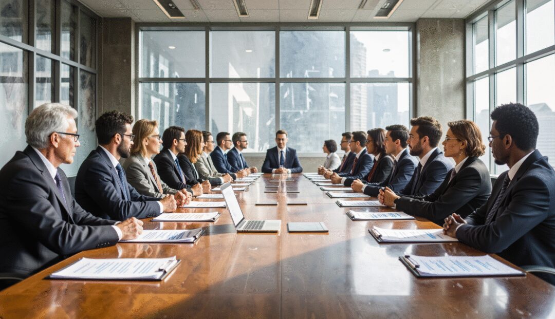 A Board sits, discussing the removal of the compensatory cap for unfair dismissals.