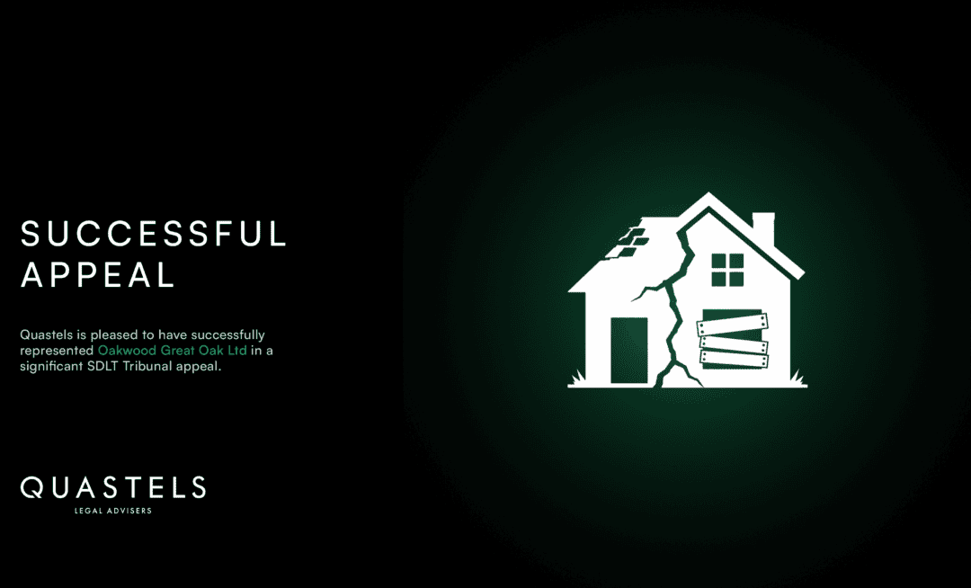 Successful SDLT appeal relating to derelict property