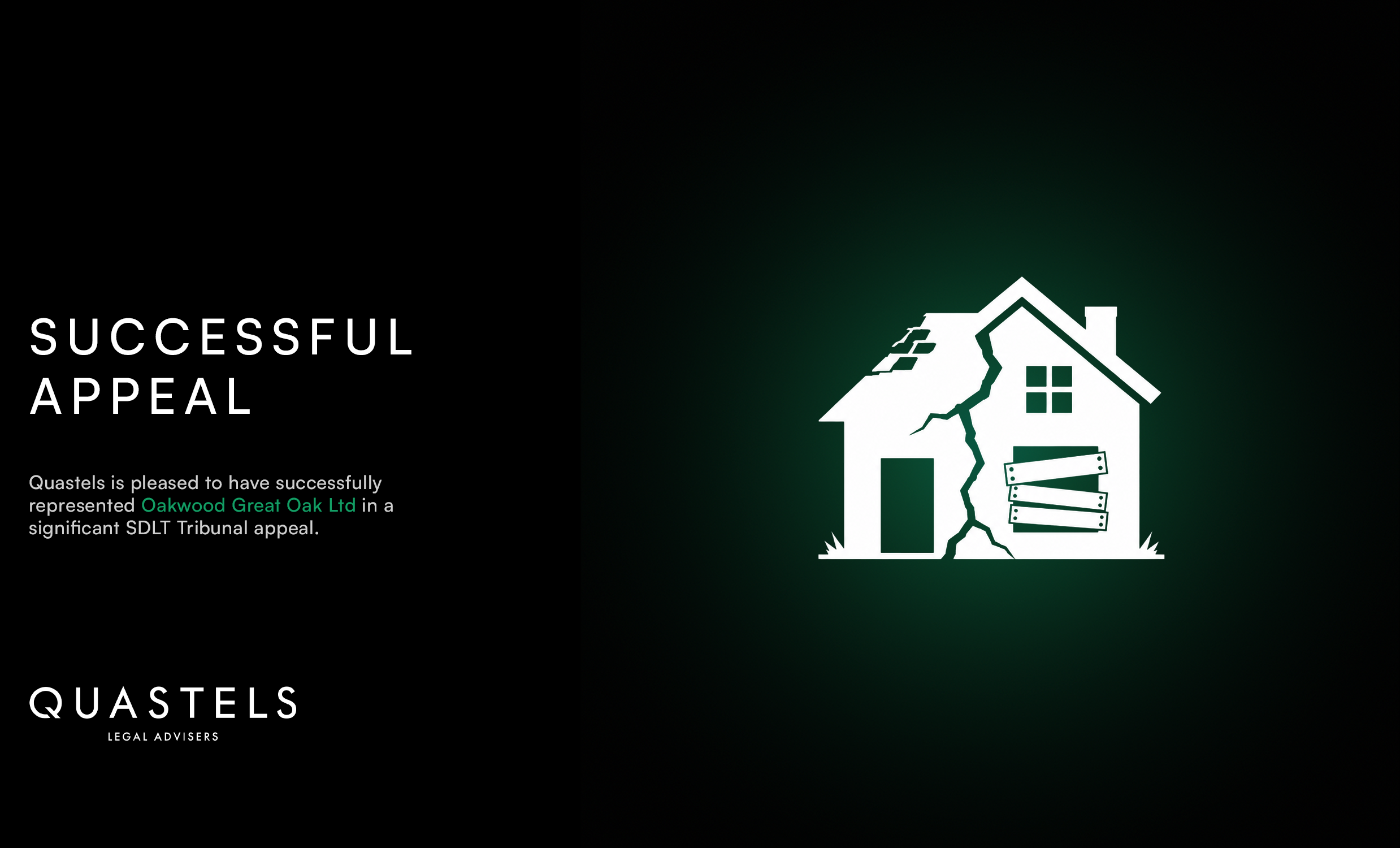 Successful SDLT appeal relating to derelict property